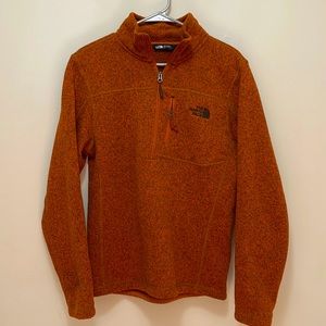 Men’s North Face 3/4 zip pull over